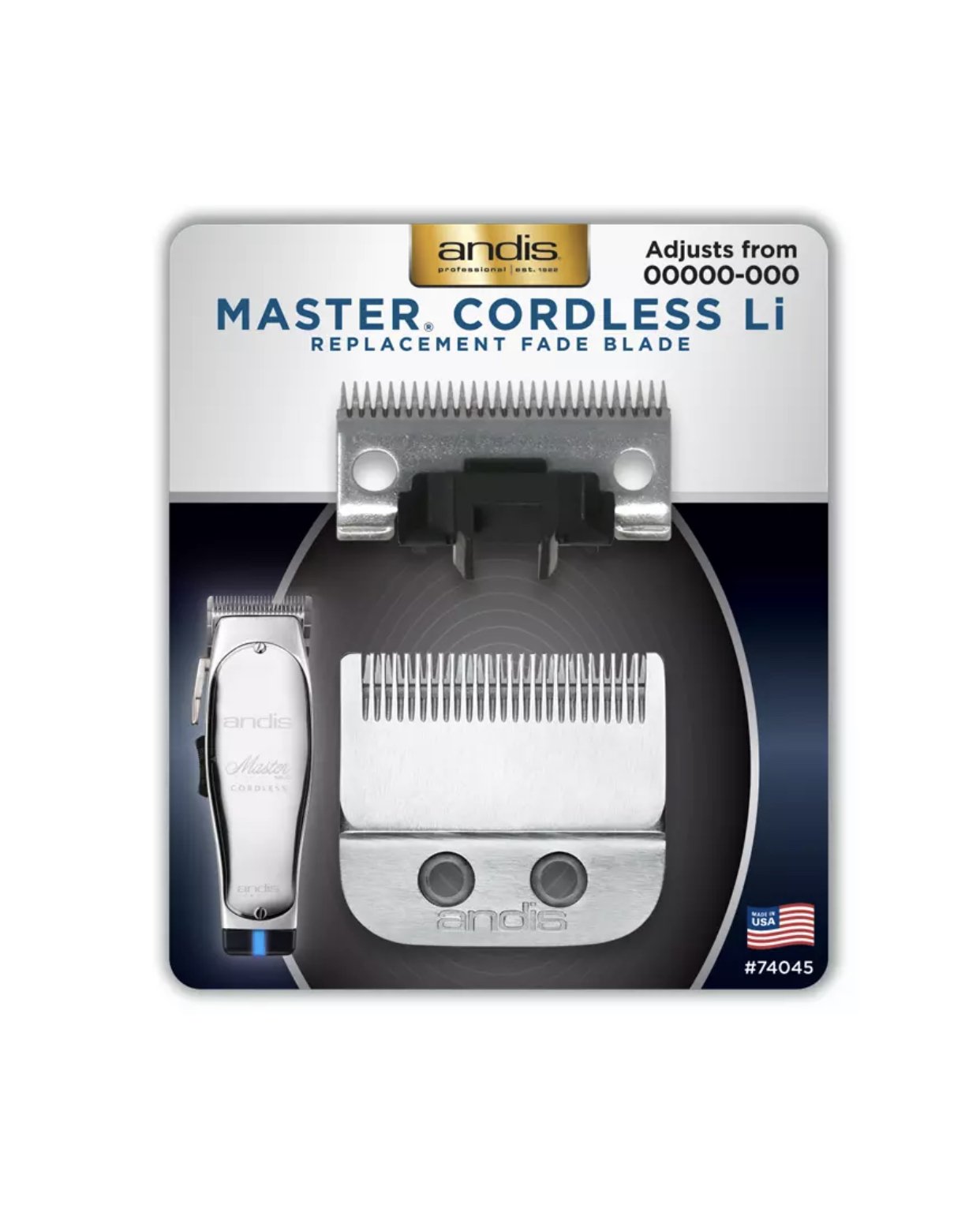 Andis Master Cordless Li Carbon Steel-1